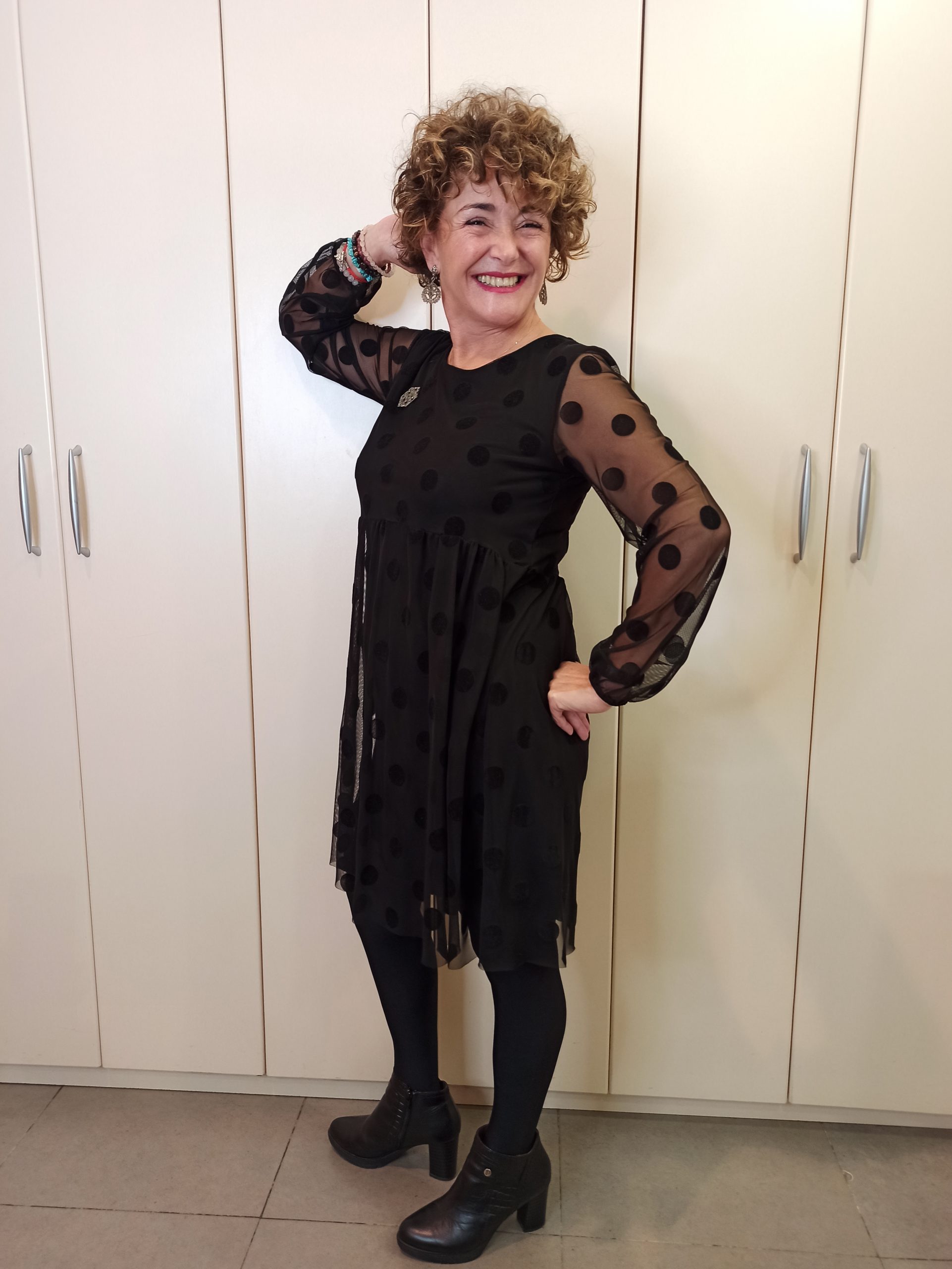 Charlotte dueña de la peluquería Charlotte